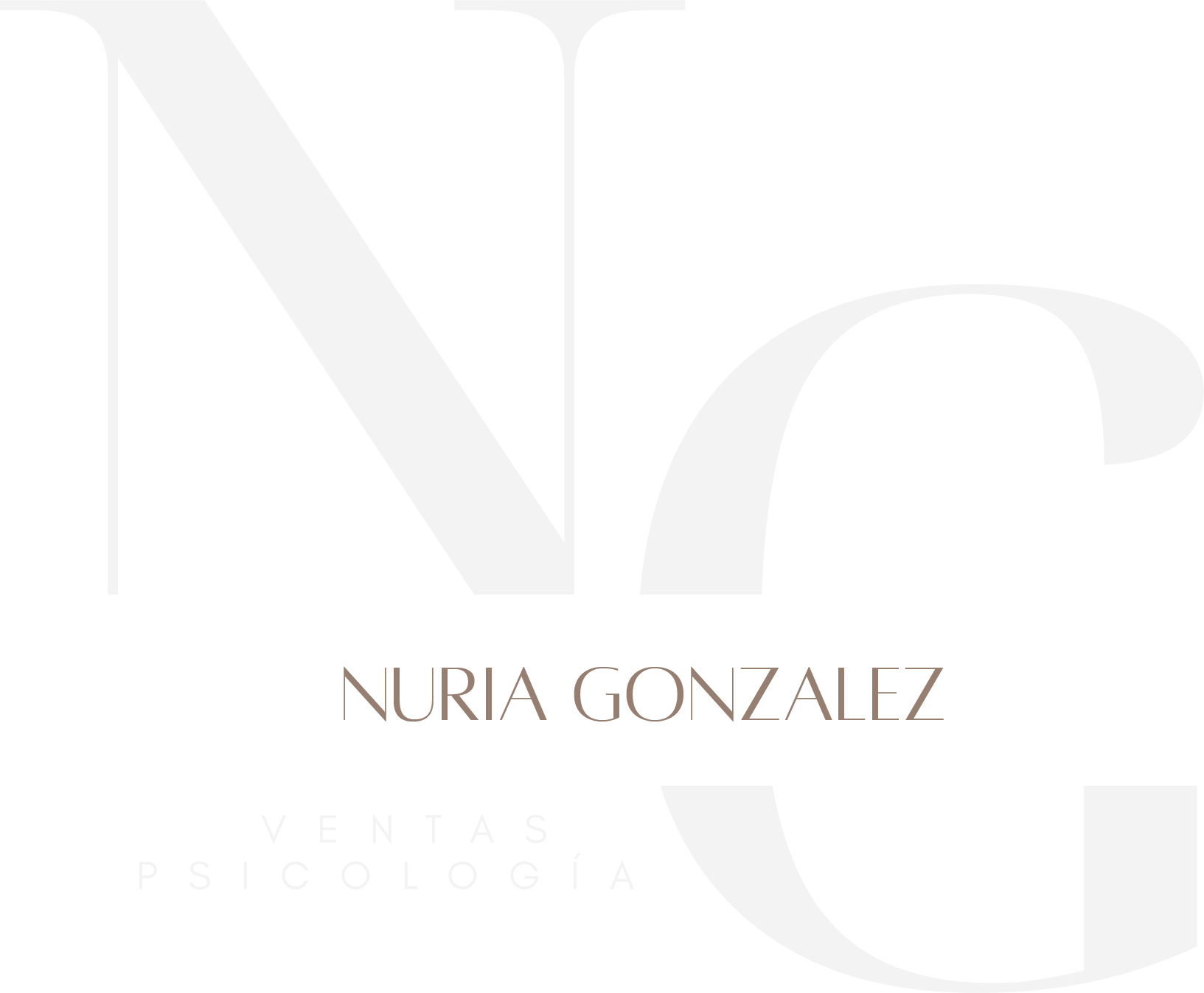 logo blanco Nuria González